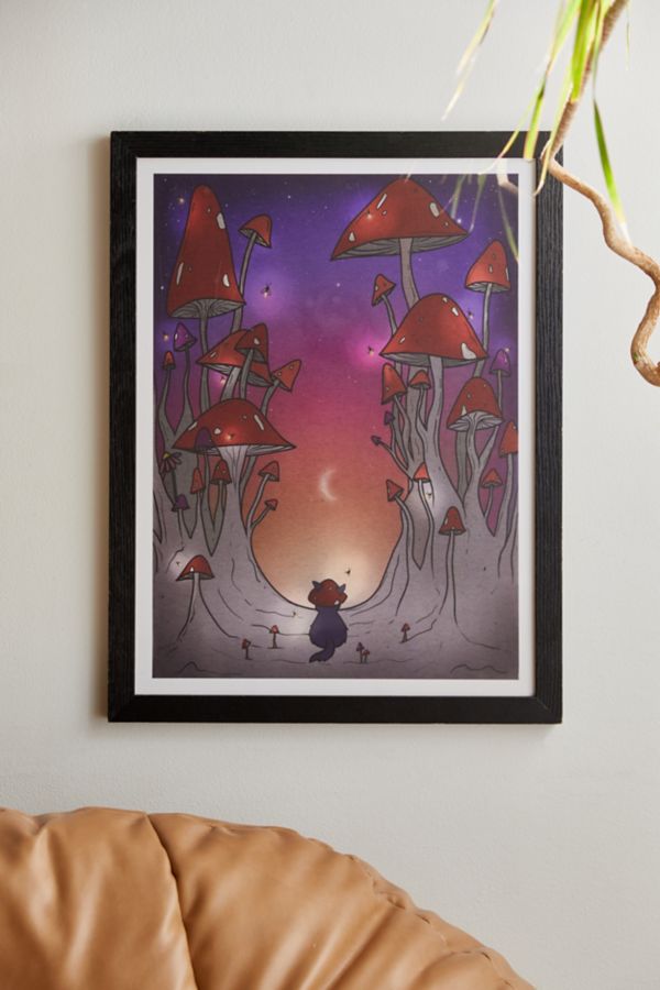 Slide View: 1: Plantspace A Mushroom Journey Art Print