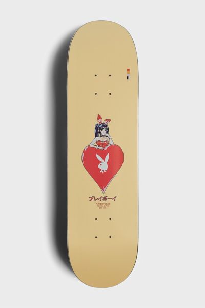 Color Bars x Playboy Playing Cards Skateboard Deck