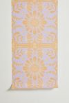 Thumbnail View 2: Sewzinski Boho Florals Orange Purple Removable Wallpaper