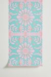 Thumbnail View 2: Sewzinski Boho Florals Pink Green Removable Wallpaper