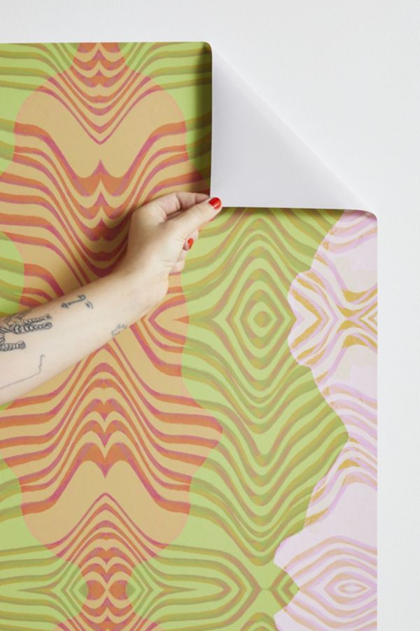 Slide View: 3: Sewzinski New Topography Removable Wallpaper