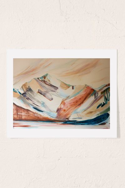 Kelly Peters Snowmass Lake Art Print