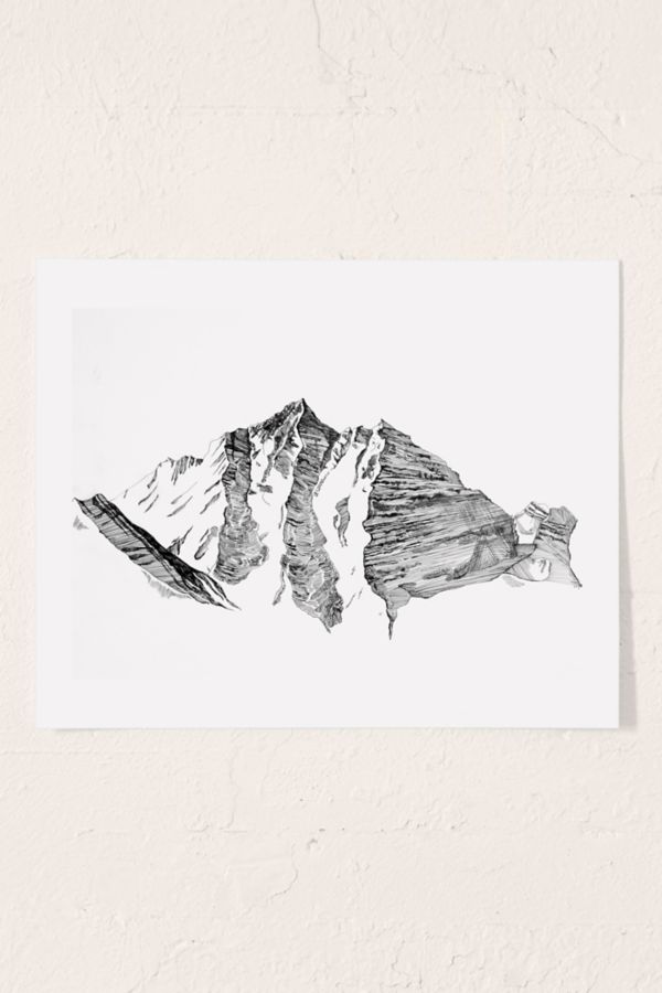 Slide View: 1: Kelly Peters Maroon Bells Art Print