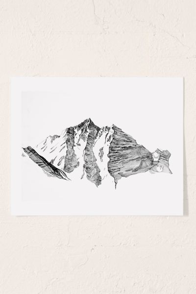 Kelly Peters Maroon Bells Art Print