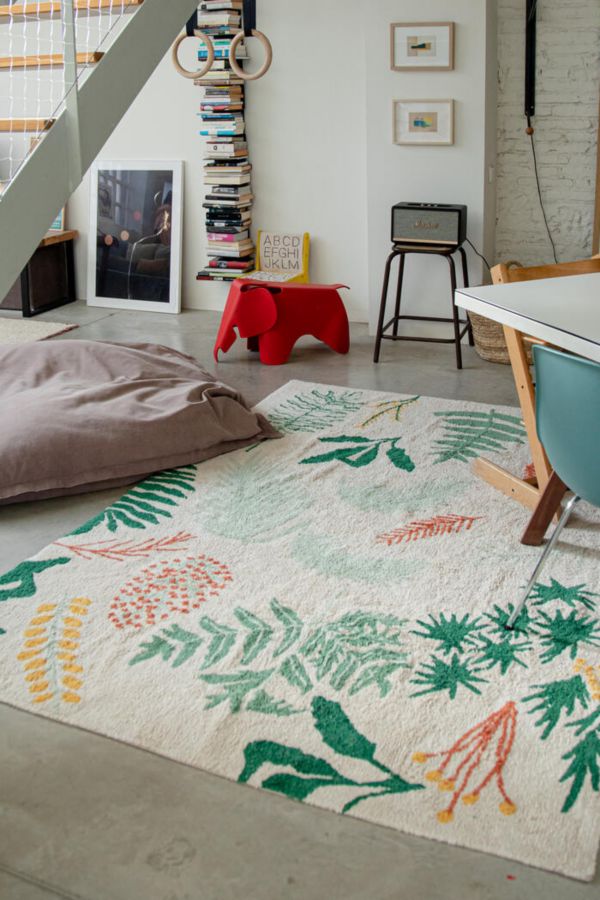 Slide View: 3: Lorena Canals Washable Botanical Rug