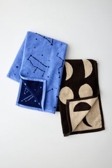 Slide View: 2: BAGGU Reversible Hand Towel Set