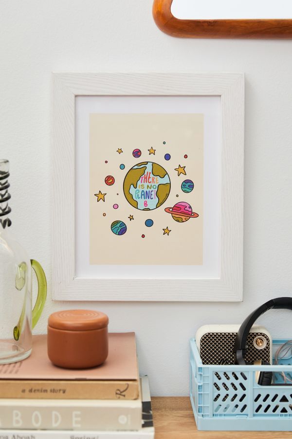 Slide View: 1: Doodle By Meg Planet B Art Print