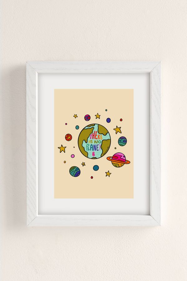 Slide View: 2: Doodle By Meg Planet B Art Print