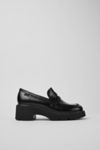 Thumbnail View 2: Camper Milah Leather Heeled Loafer Shoes