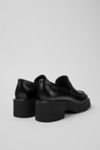 Thumbnail View 3: Camper Milah Leather Heeled Loafer Shoes