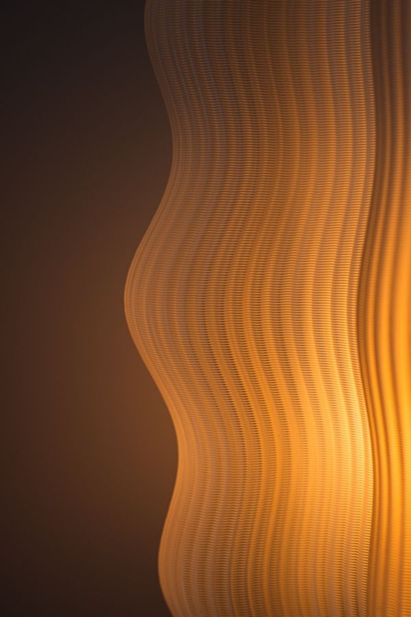 Slide View: 3: Wooj Design The Wavy Lamp