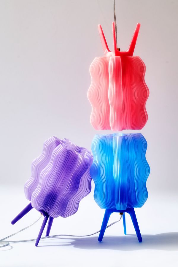 Slide View: 4: Wooj Design The Wavy Lamp