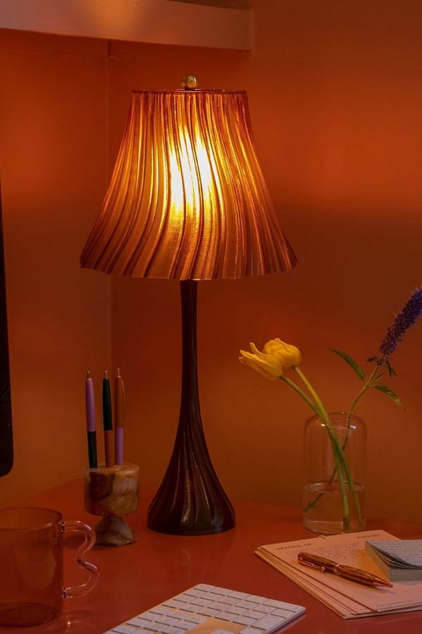 Slide View: 1: Wooj Design The Pleat Table Lamp