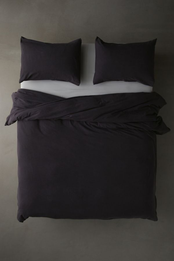 Slide View: 2: Relaxed Linen Duvet Set