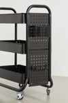 Thumbnail View 4: 3-Tier Rolling Storage Cart