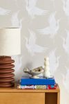 Thumbnail View 3: Iveta Abolina White Cranes Removable Wallpaper