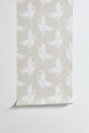 Thumbnail View 1: Iveta Abolina White Cranes Removable Wallpaper