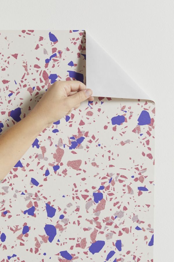 Slide View: 2: Kaleiope Studio Muted Boho Terrazzo Removable Wallpaper