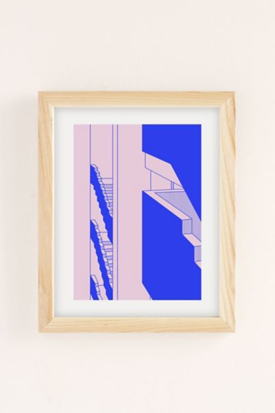 Elena Smith Architecture Building Print No 1 Art Print