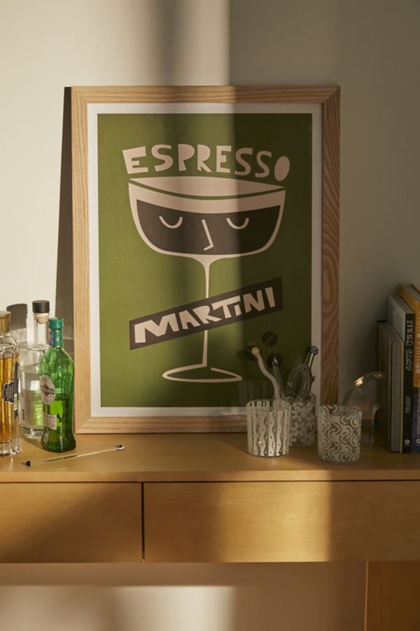 Slide View: 1: Fox And Velvet Espresso Martini Art Print