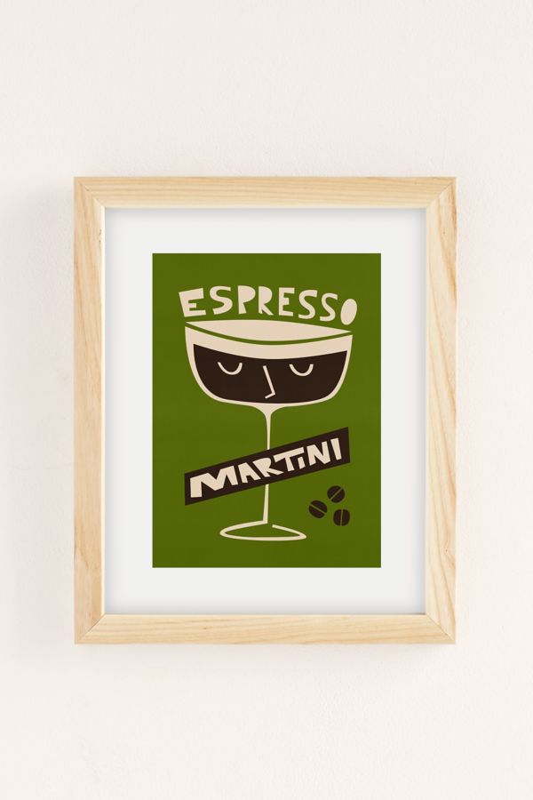 Slide View: 2: Fox And Velvet Espresso Martini Art Print