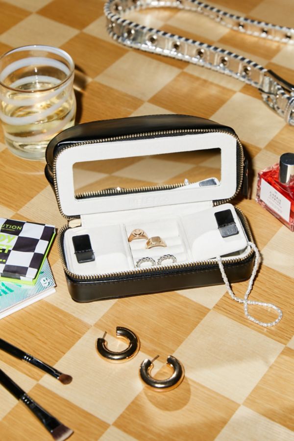 Slide View: 1: Mele and Co Duo Travel Jewelry Case