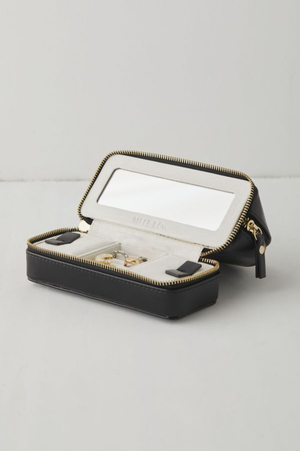 Slide View: 4: Mele and Co Duo Travel Jewelry Case