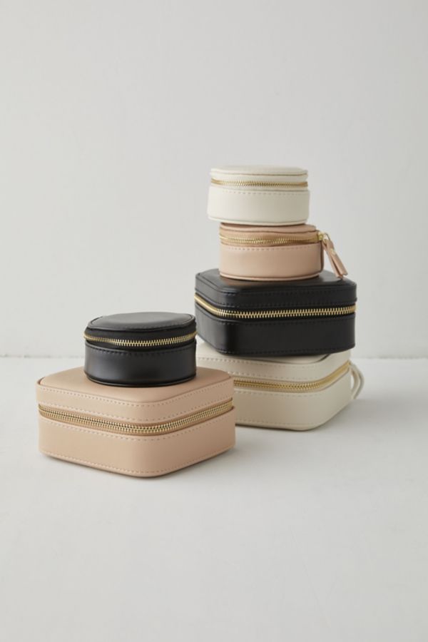 Slide View: 5: Mele and Co Stow And Go Mini Travel Jewelry Case