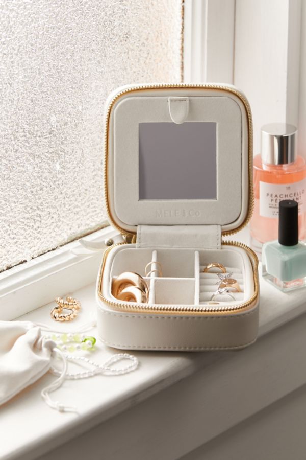 Slide View: 1: Mele and Co Stow And Go Travel Jewelry Case