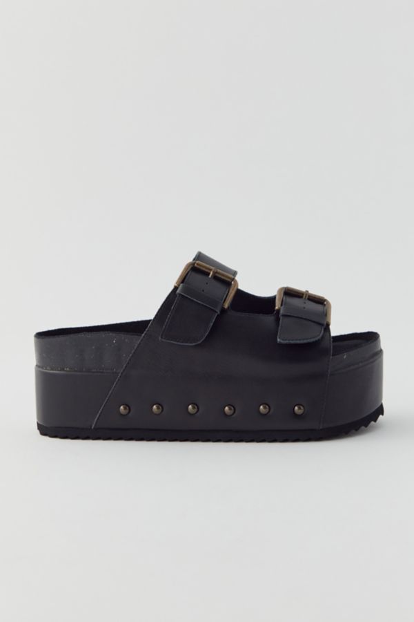 Slide View: 4: Intentionally Blank Cooper-2 Platform Suede Sandal