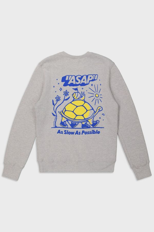 Slide View: 2: Good For Sunday ASAP Fleece Crewneck Sweatshirt