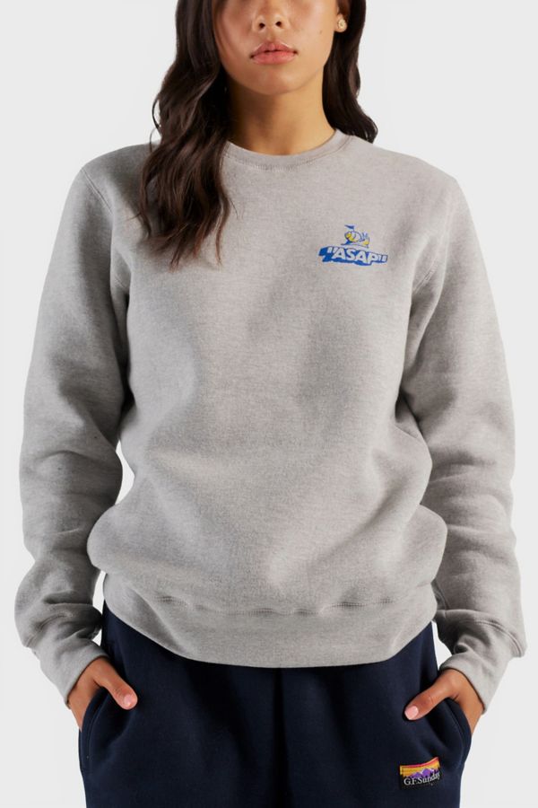 Slide View: 3: Good For Sunday ASAP Fleece Crewneck Sweatshirt