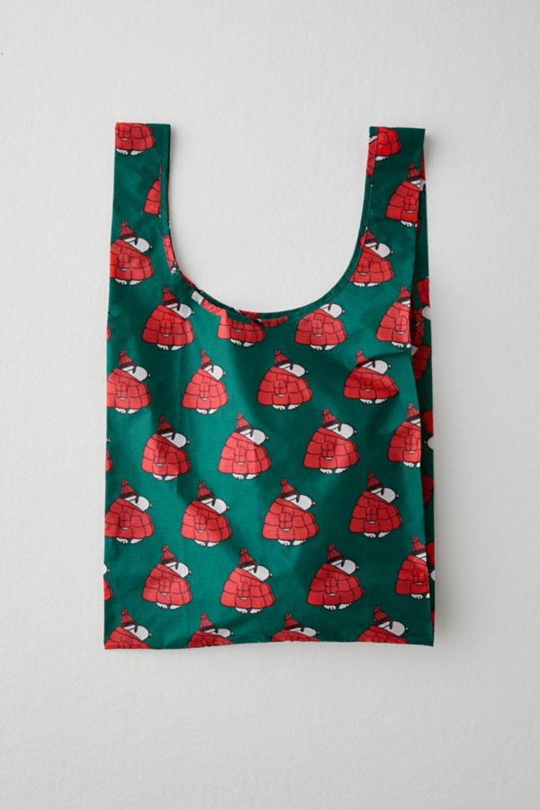 Slide View: 1: BAGGU X Peanuts Standard Printed Reusable Tote Bag