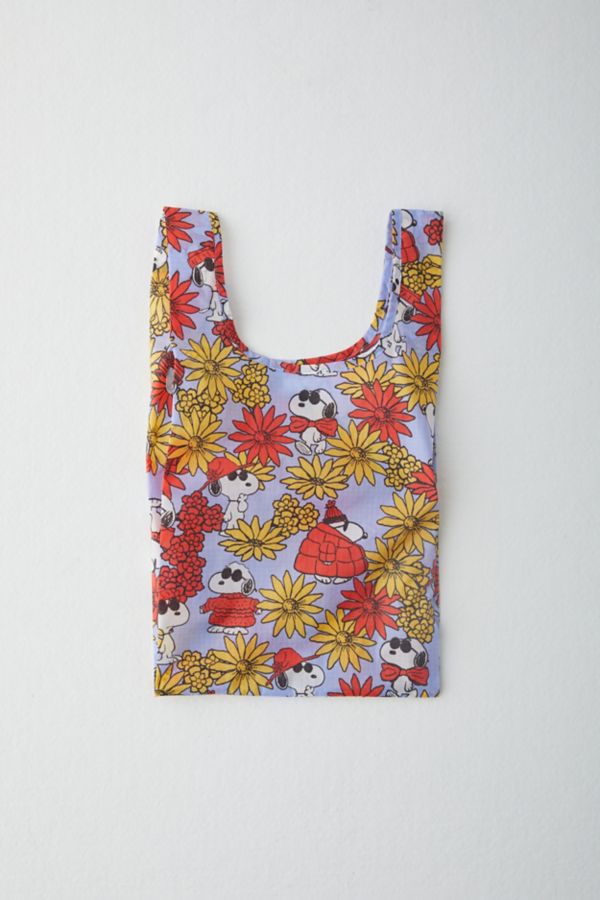 Slide View: 1: BAGGU X Peanuts Baby Baggu Reusable Tote Bag