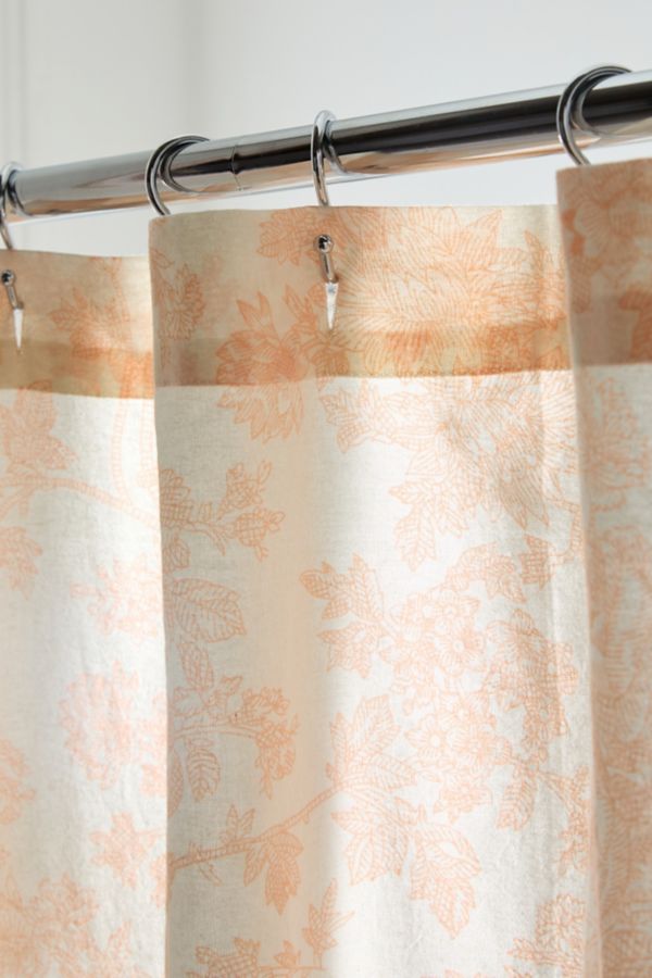 Slide View: 3: Toile Shower Curtain