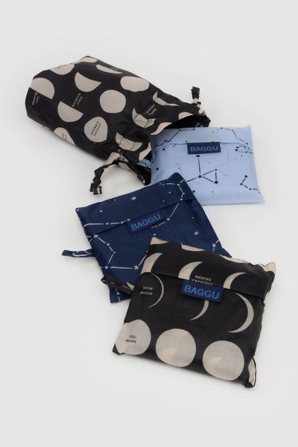 Slide View: 1: BAGGU Standard Reusable Tote Bag - Set Of 3