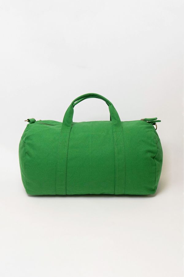 Slide View: 3: Terra Thread Organic Cotton Canvas Duffle Bag