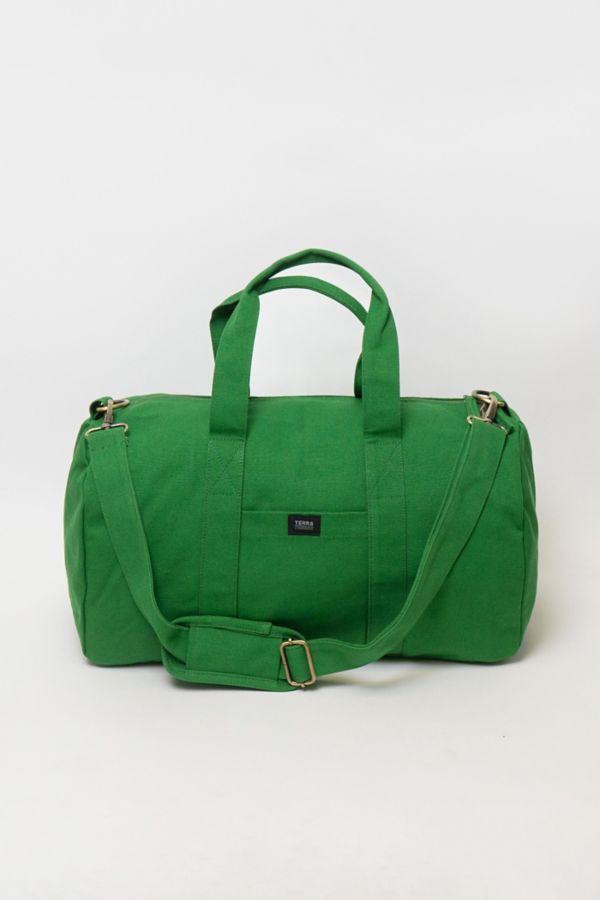 Slide View: 2: Terra Thread Organic Cotton Canvas Gym Bag