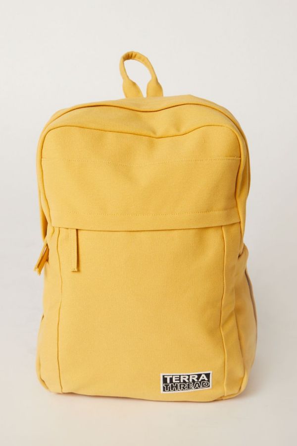 Slide View: 2: Terra Thread Organic Cotton Canvas Backpack