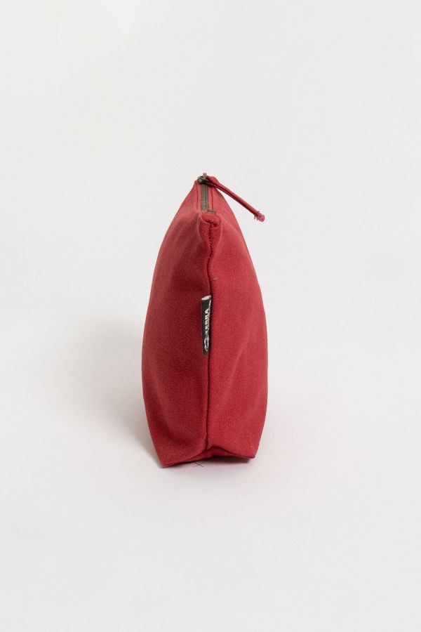 Slide View: 4: Terra Thread Organic Cotton Canvas Zippered Pouch