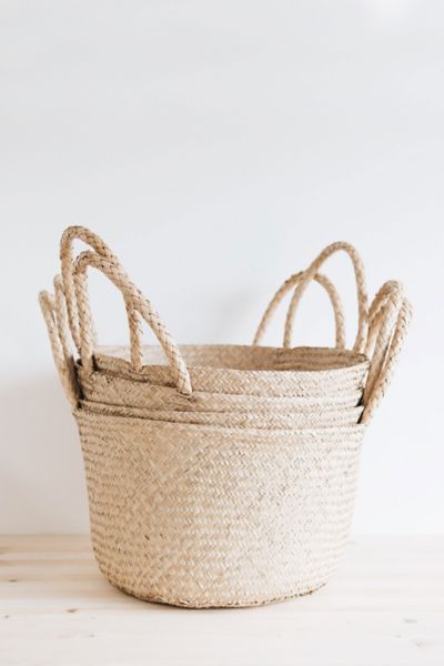 Roan Iris Benny Floor Basket