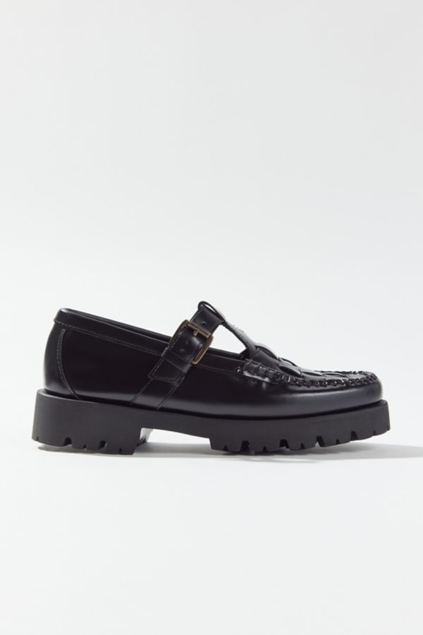 Slide View: 1: G.H.BASS Fisherman Mary Jane Loafer