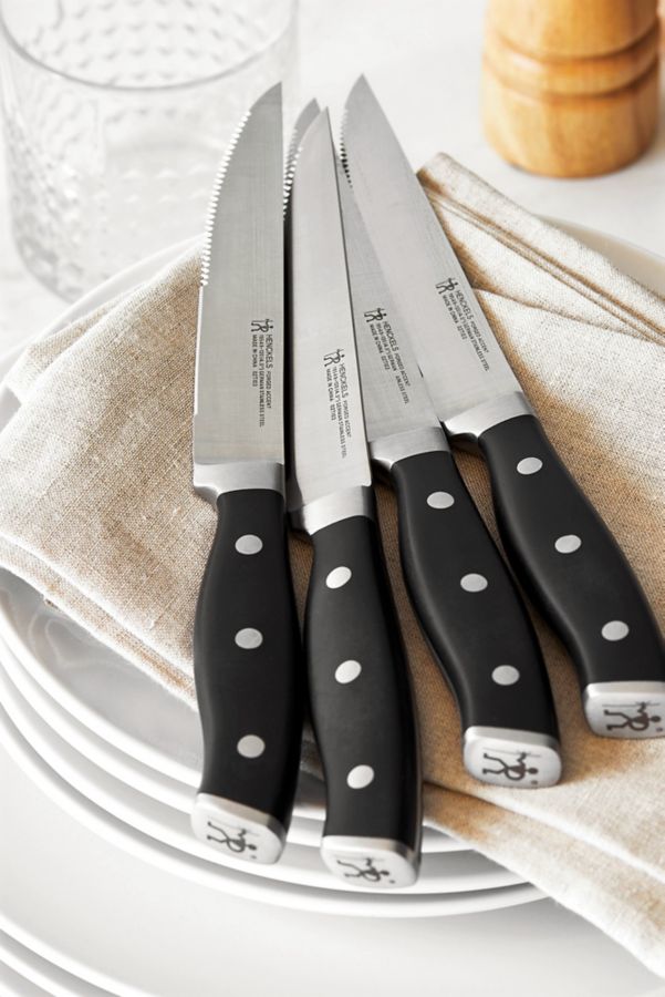 Slide View: 2: Henckels Forged Accent 4-Piece Steak Knife Set