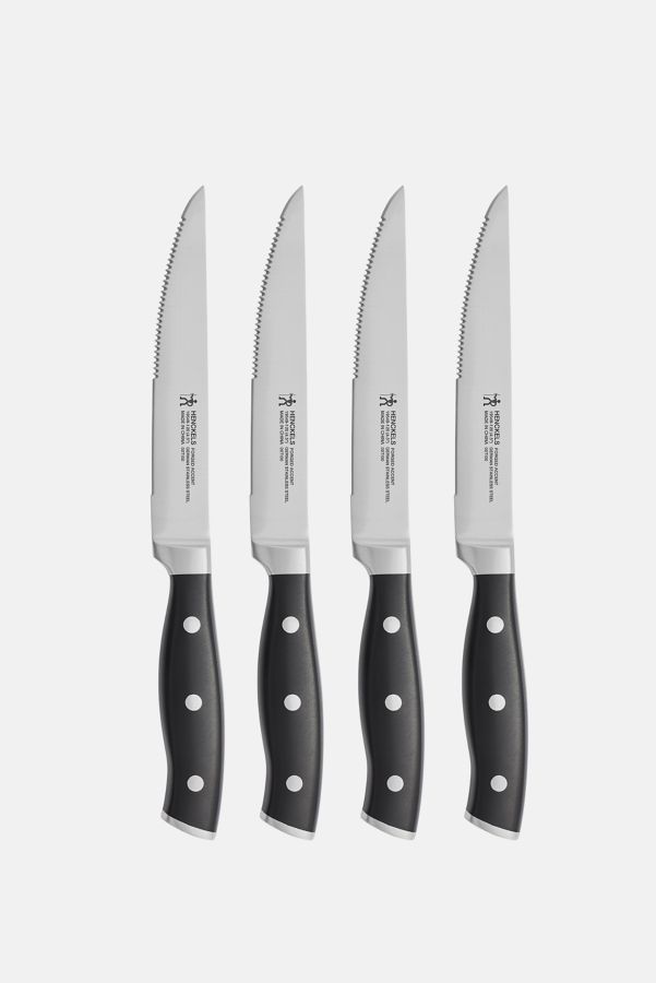 Slide View: 3: Henckels Forged Accent 4-Piece Steak Knife Set