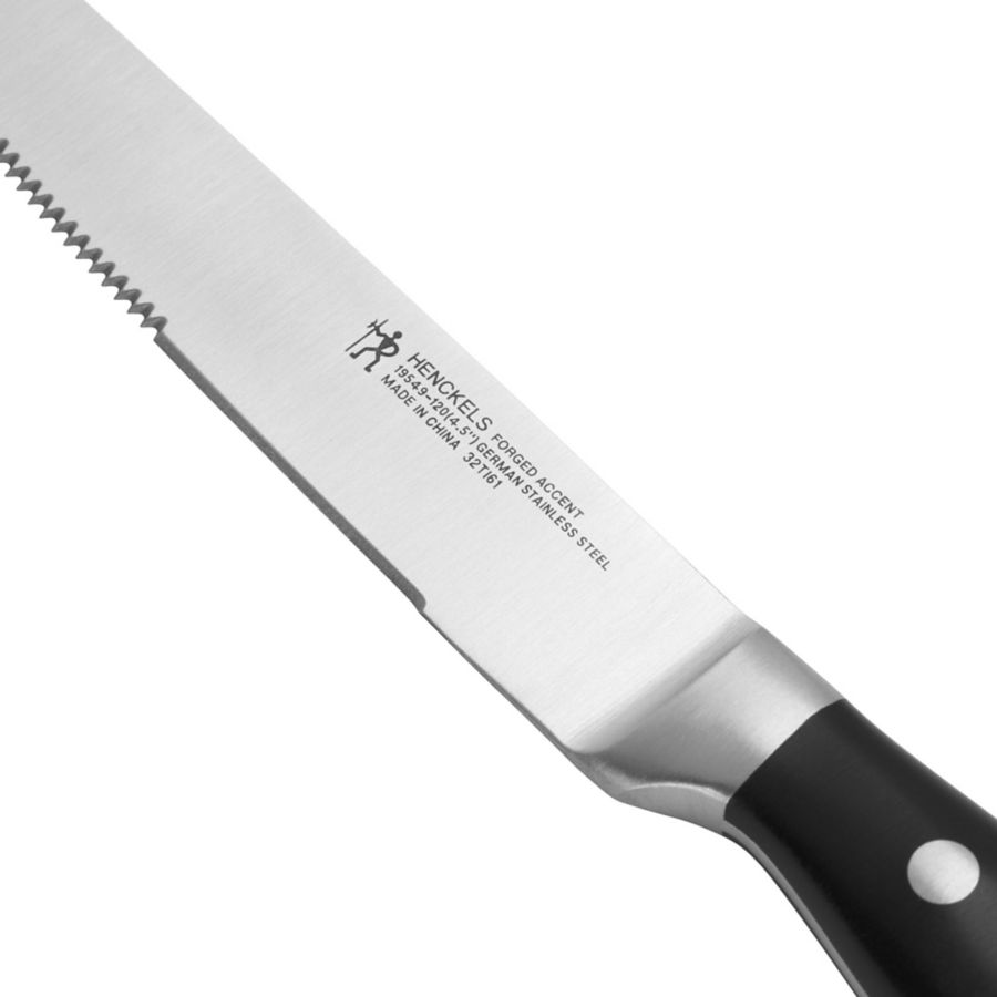 Slide View: 4: Henckels Forged Accent 4-Piece Steak Knife Set