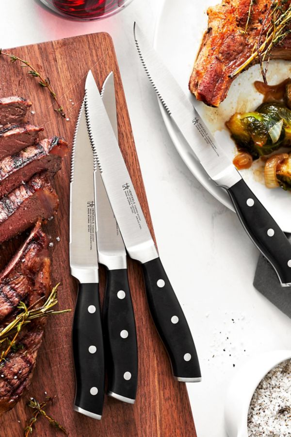 Slide View: 1: Henckels Forged Accent 4-Piece Steak Knife Set