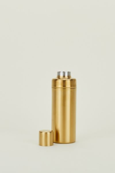 Hawkins New York Simple Brass Cocktail Shaker