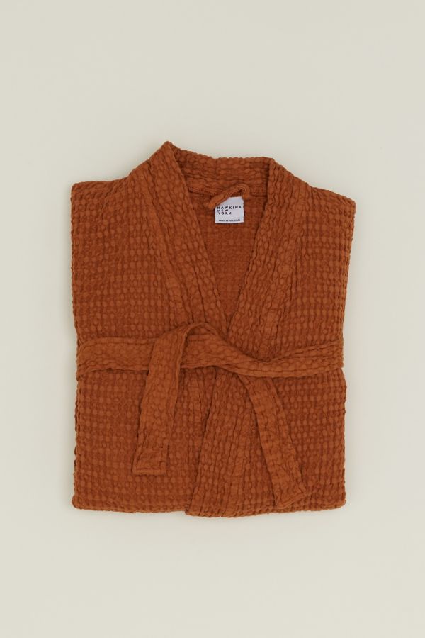 Slide View: 2: Hawkins New York Simple Waffle Robe