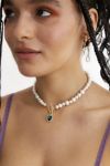 Thumbnail View 1: Velvet Luna Milena Freshwater Pearl Heart Necklace