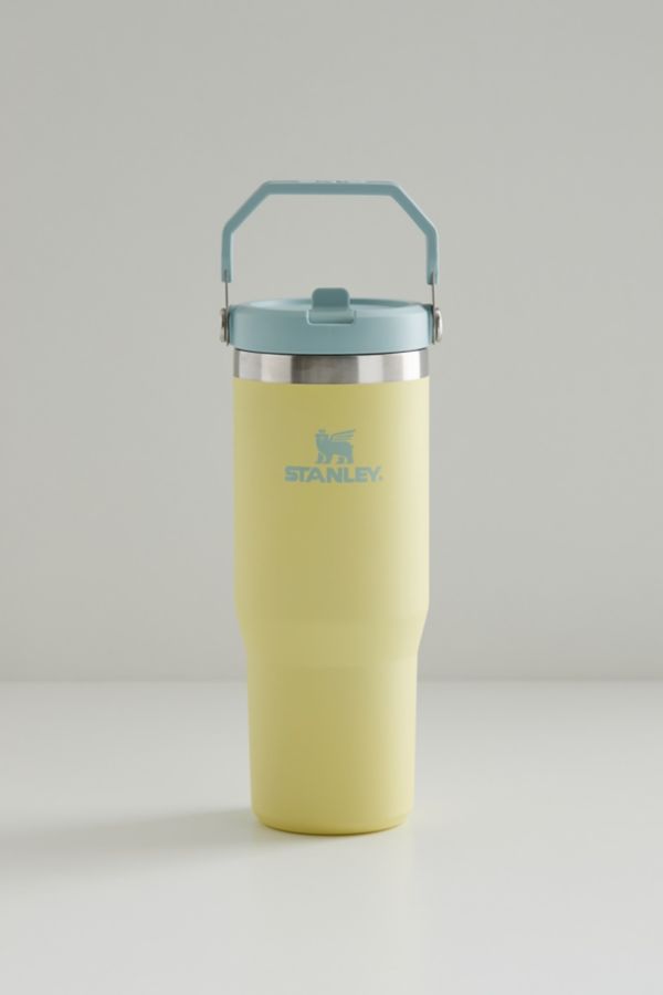 Slide View: 2: Gobelet Stanley Ice Flow avec Paille Rabattable 30 oz